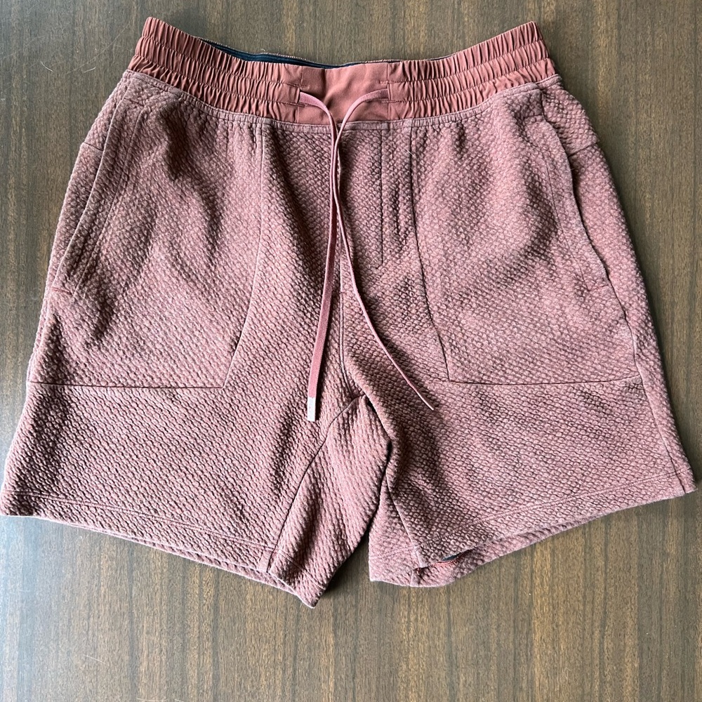 lululemon athletica linerless Shorts in burnt orange